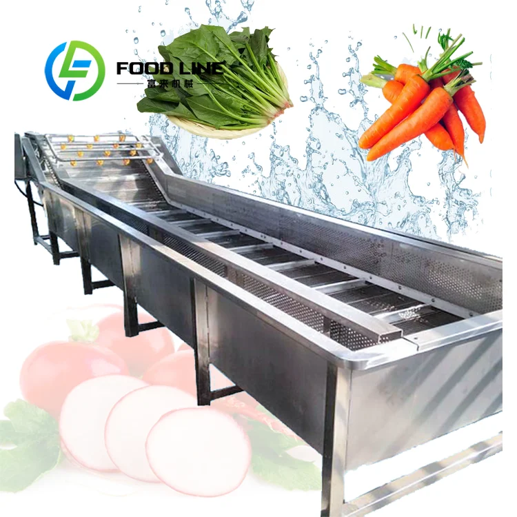 Bubble Vegetable Washer Digital Water Level Control Maintains Stable Liquid Height For Consistent Bubble Vegetable Cleaning