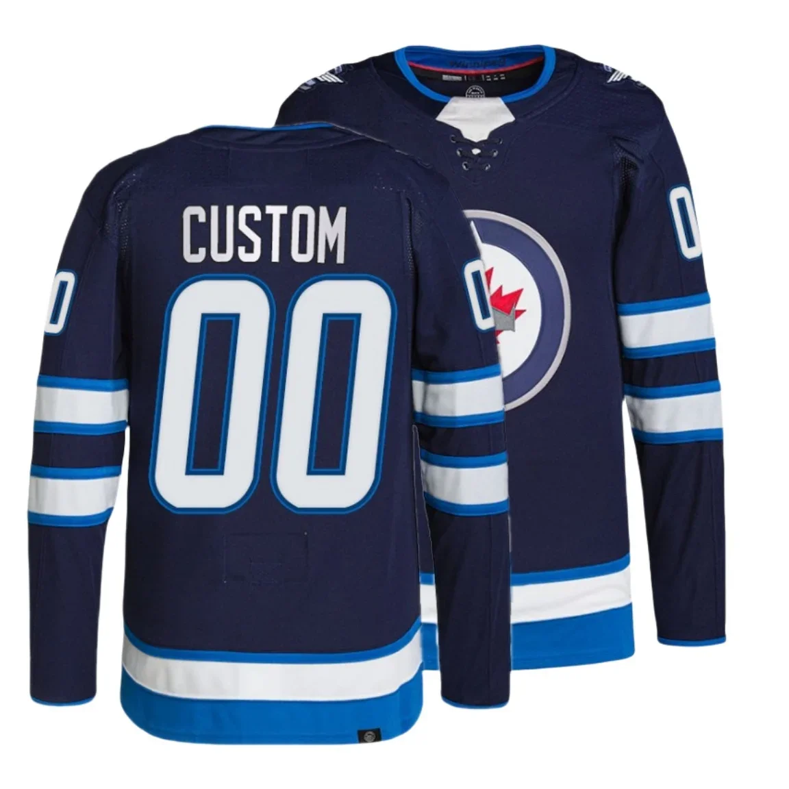 Maillot de hockey sur glace personnalisé Winnipeg pour homme, #81, Kyle Connor #55, Mark Scheifels# 37, Connor Hellebuyck #62, N37NiederreCla