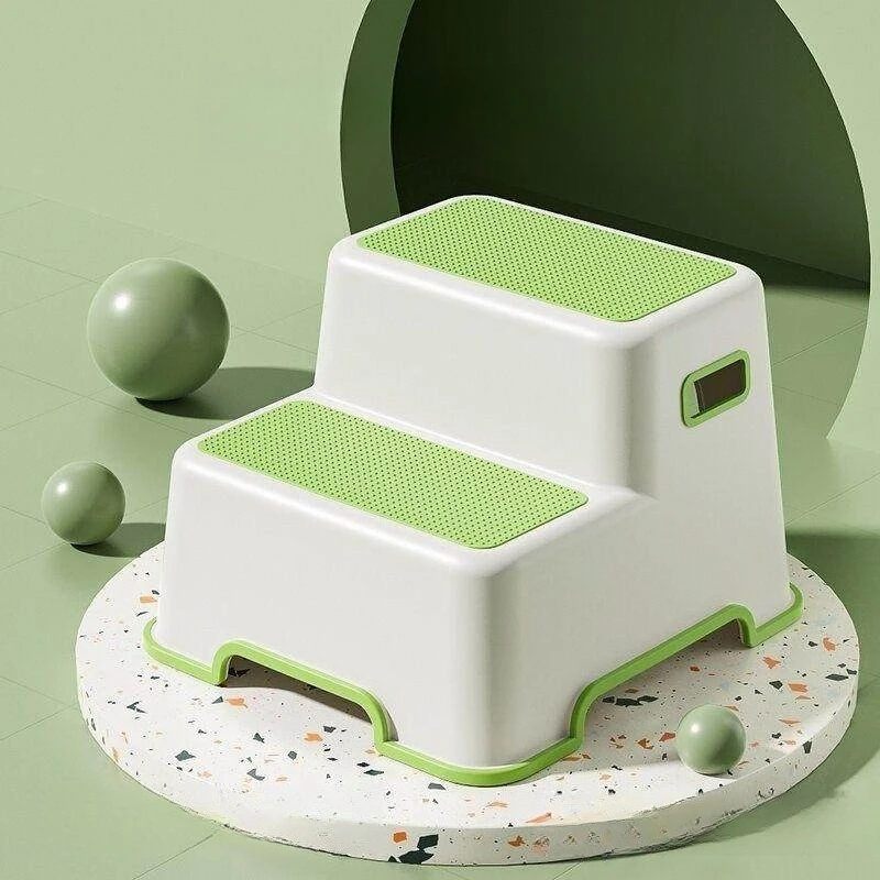 home two-step ladder stool step foot pedal high and low dual-purpose kitchen climbing stool car wash stołek toaletowy furniture