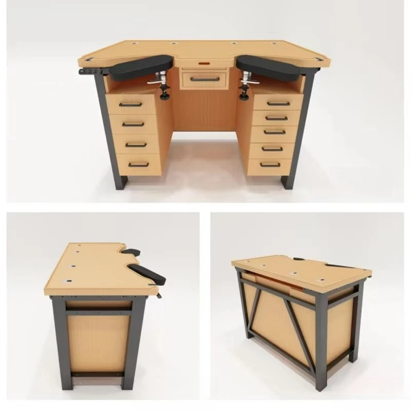 Watch repair table, watch repair table, electric lifting height , beech clock , supreme version