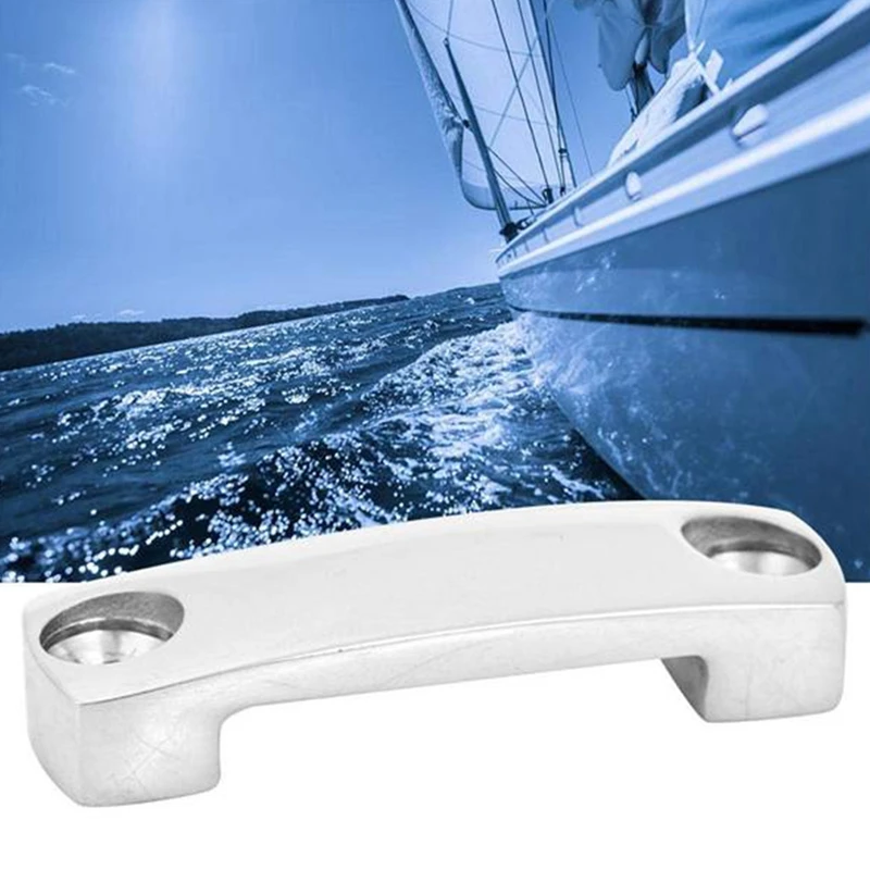 Latest 4Pcs Boat Fender Lock Eye Strap Loop Tie Down Anchor Rope Yacht Deck Fitting 316 Stainless Steel Boat Accessories Marine