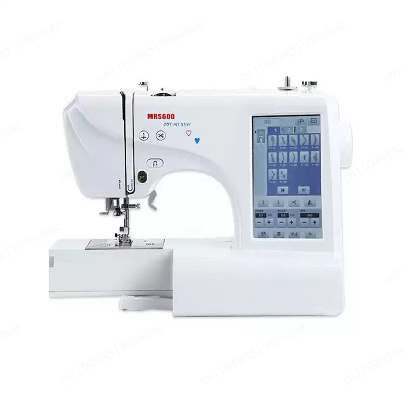 Computer sewing embroidery machine, 7-inch multifunctional touch screen fully automatic all-in-one machine