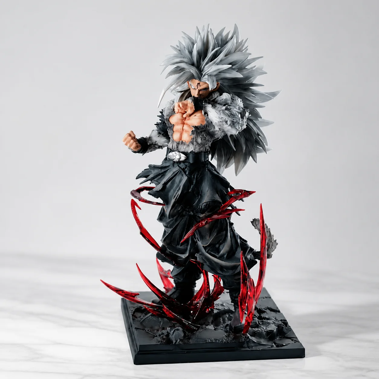 2026 New 5‑Pcs Anime Warrior PVC Action Figure Statue Set, High‑Detail Collectible Model Toy, Desktop Display Ornament Gift