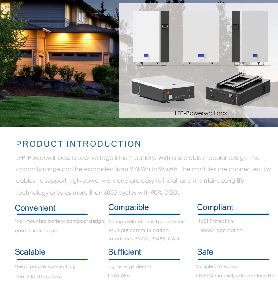 Deep Cycle Energiespeicherbatterie 48 V 200 Ah 10 kWh Lifepo4 Lithium-Ionen-Solar-Heimbatterie, UL-Zertifikat, DDP USA