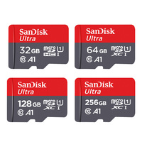 Original SanDisk Ultra Memory Card Micro SD Card 32GB Class 10 MicroSDHC 64GB 128GB 256GB SDXC UHS-I TF Card Read Speed 120Mb/s