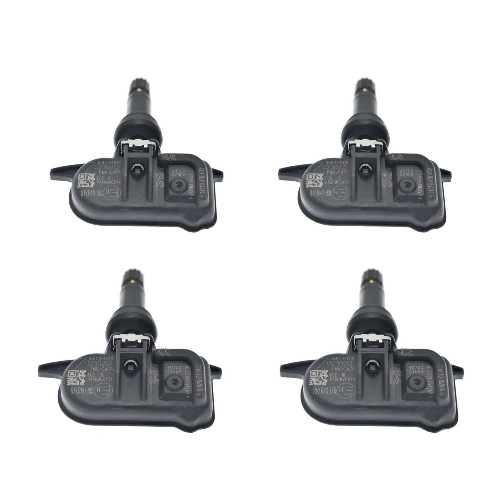 4Pcs TPMS Sensor 40700-5ZH0A 433MHz Tire Pressure Sensor Replacement for Nissan Altima Sentra Rogue Kicks Versa Leaf Infiniti QX