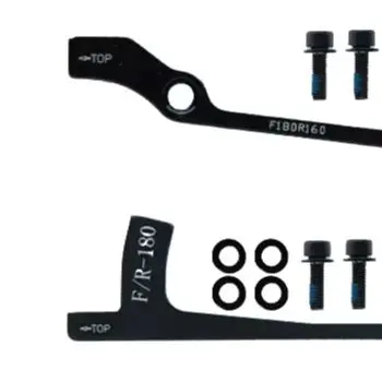Precision Engineered Aluminum Alloy Disc Brake Adapter for Electric for Mountain Bike Optimal Fit and Resistance
