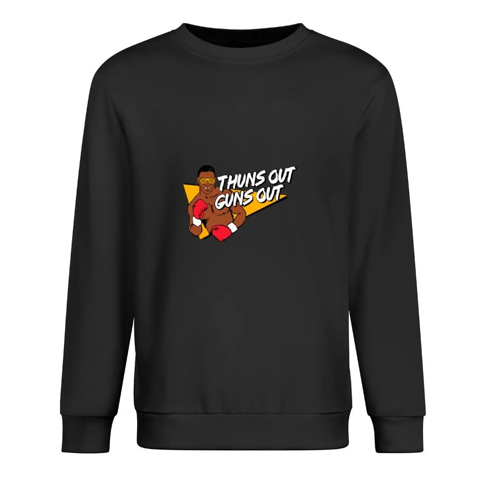 

Mike Tyson Thuns Out Guns Out Pullover men's winter sweater aesthetic clothing anime clothes men sweatshirt