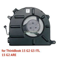 5F10S13937 CPU Cooling Fans For Lenovo ThinkBook 15 G3 ITL 15G3 ACL 15 G2 ARE Laptop Cooler Radiator BAPD0906R5HY001 5F10S13936