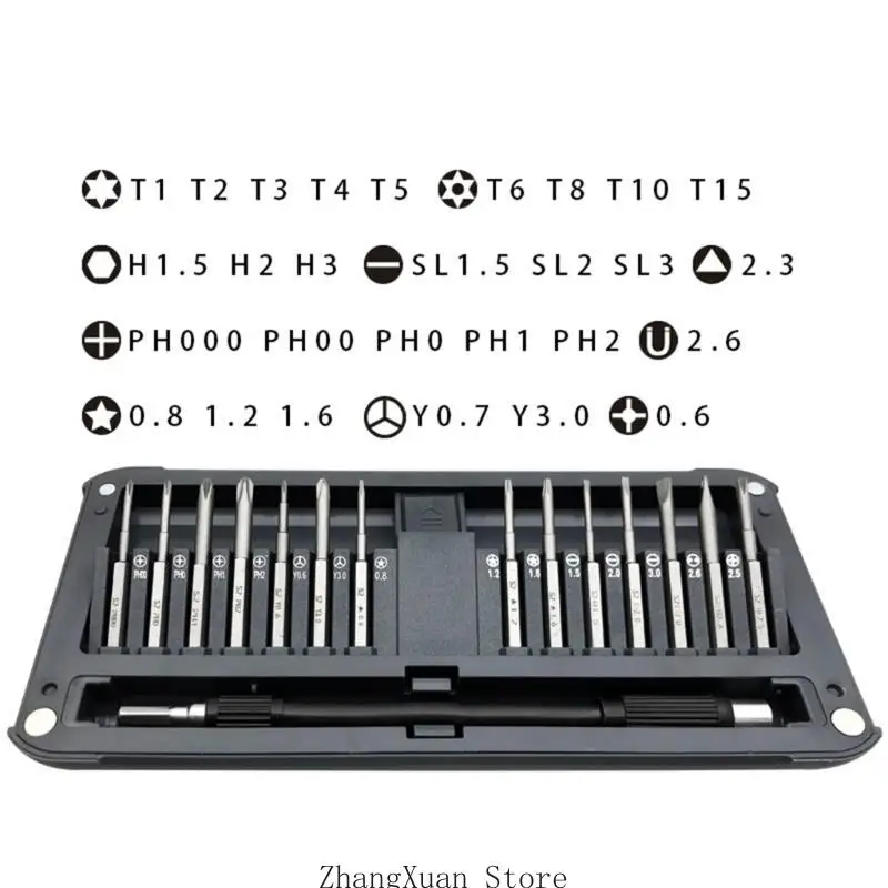 

30 in 1 Screwdriver Set Screw Driver Extended Bit PC Repair Screwdrive
