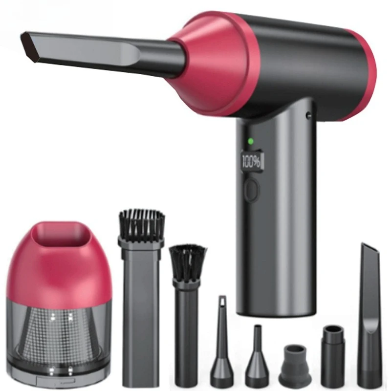 

Handheld vacuum cleaner, wireless car dust blower, car car and home dual-purpose keyboard, chassis, high-power sucti