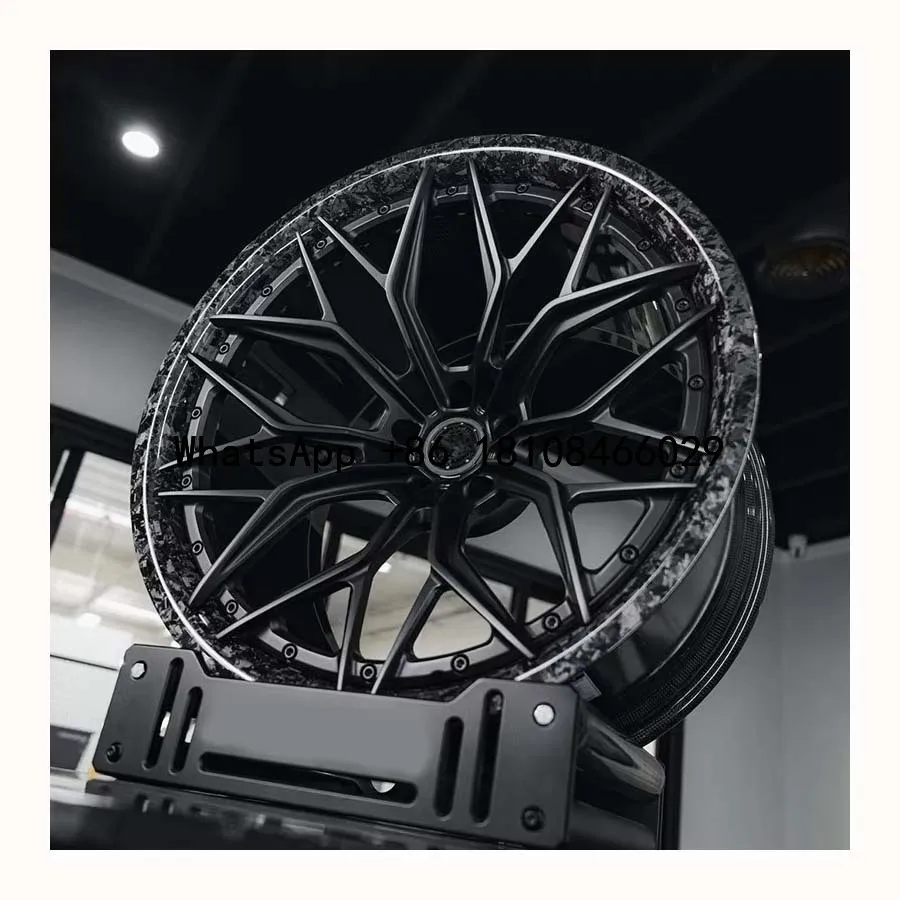 

KL Carbon Fiber Wheel Hot Selling Forged Aluminum Alloy Rims for Luxury C8 5x114.3 Deep Concave 16-24 Inch Wheels