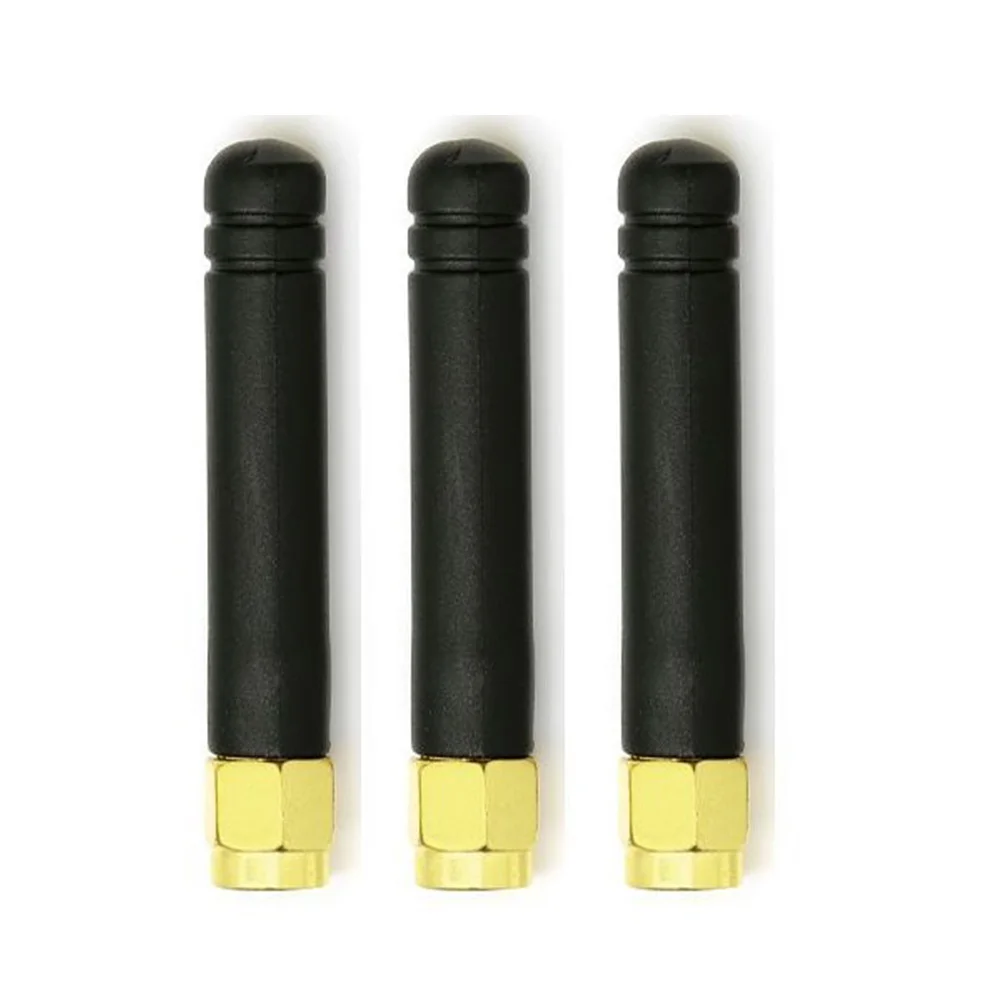 1PC 2.4G 50 Ohm Length 5CM Small Antenna Mini Short SMA Male Rubber Sleeve Small  WIFI Bluetooth Antenna