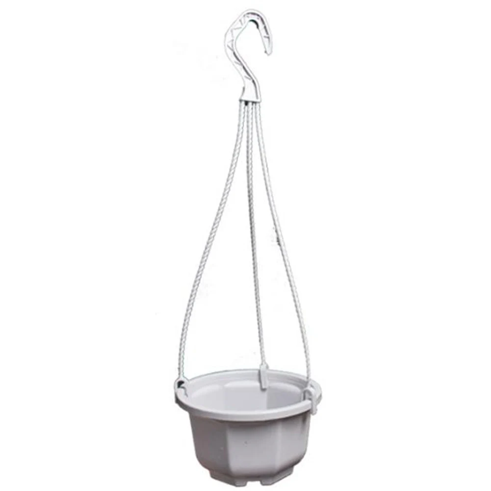 Convenient 36cm Plastic Hanger for Flower Pots White U shaped Clip Fits Most Pot Designs Reliable and Pack of 20