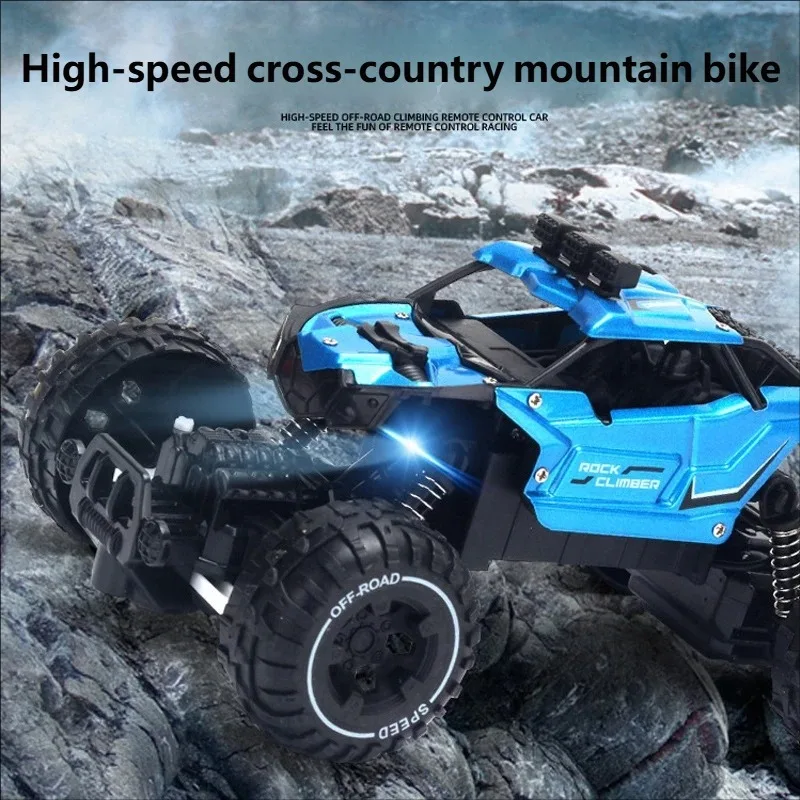 

Durable Alloy RC Crawler Model Rechargeable Electric Off Road Vehicle Fashion Play Gift For Young Boys Kids Holiday Present