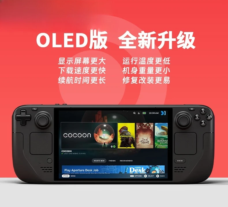 Handheld windows game console dual system deck original brand new 520 boyfriend gift LCD screen 256G upgrade