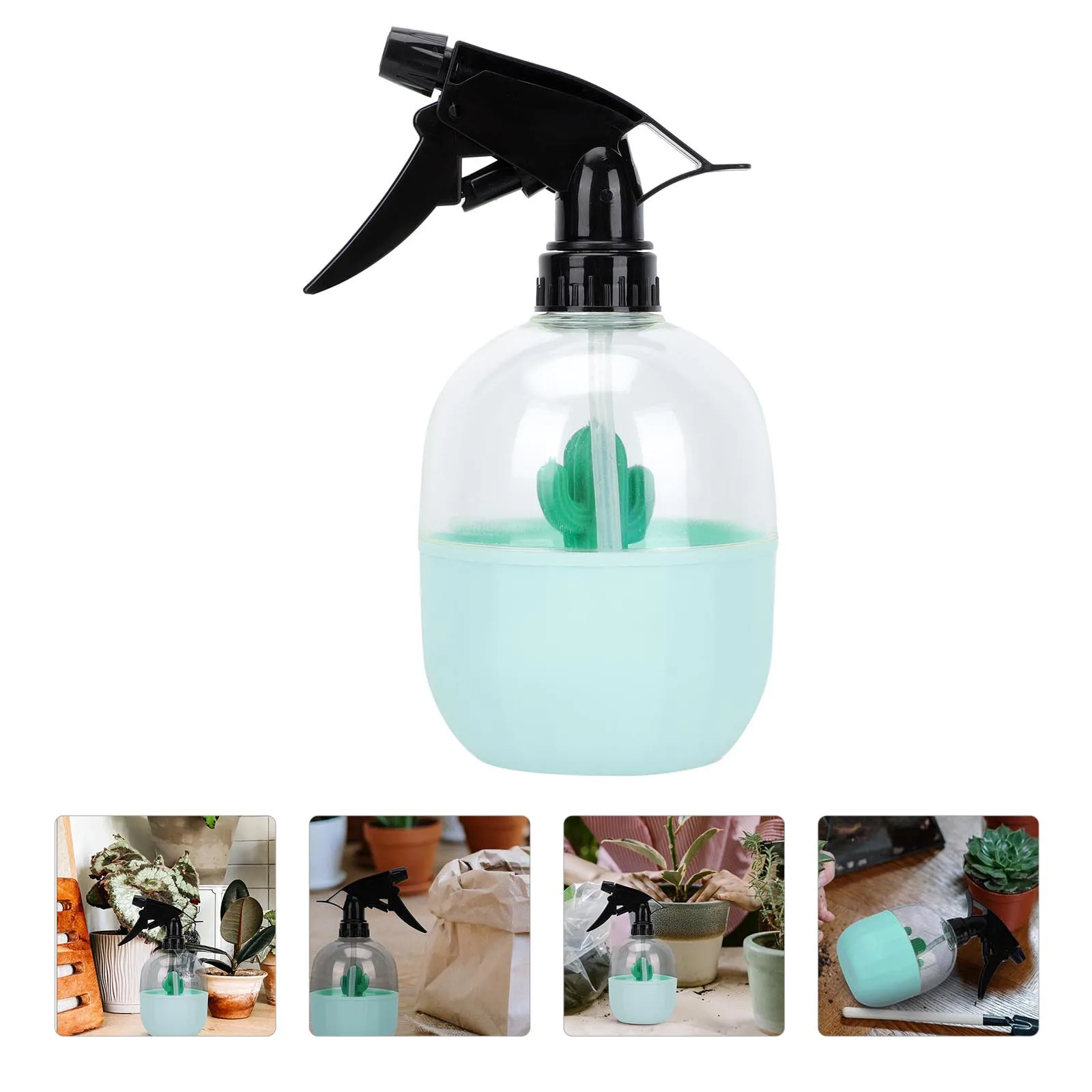 

1pcs Spray Bottle For Plants Durable Plastic Watering Pot Hand Press Sprayer Garden Kettle Balcony Flower Can Gardening