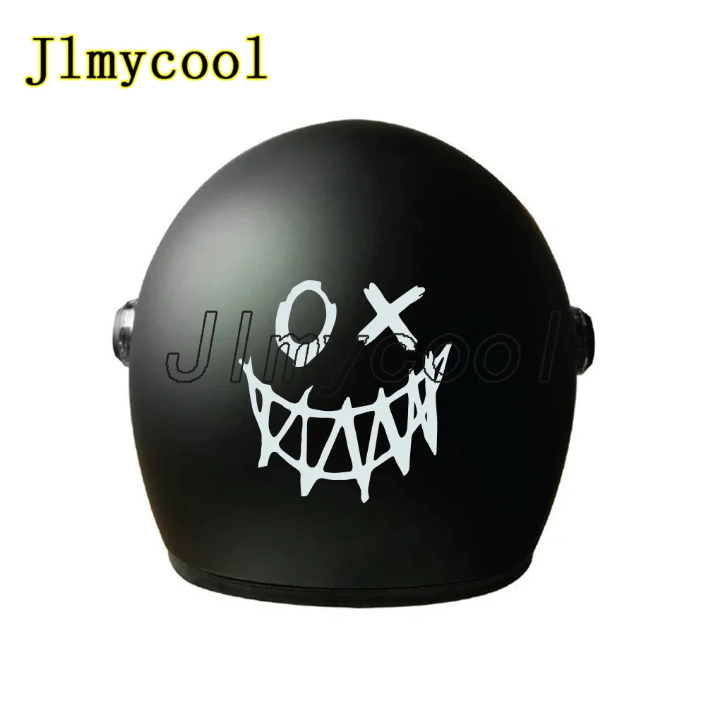 

Smile Face Motorcycle Car Body Sticker Vinyl Decal Decorate Sticker Waterproof Fashion Funny Motorcycle Styling Accessories