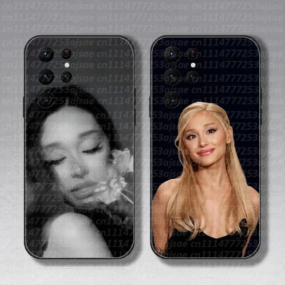 A-Ariana Grande Eternal Sunshine Phone Case For Samsung S10,S21,FE,S21,S26,S25,S24,S23,Ultra,S9,S22,Plus Black Shell Cover