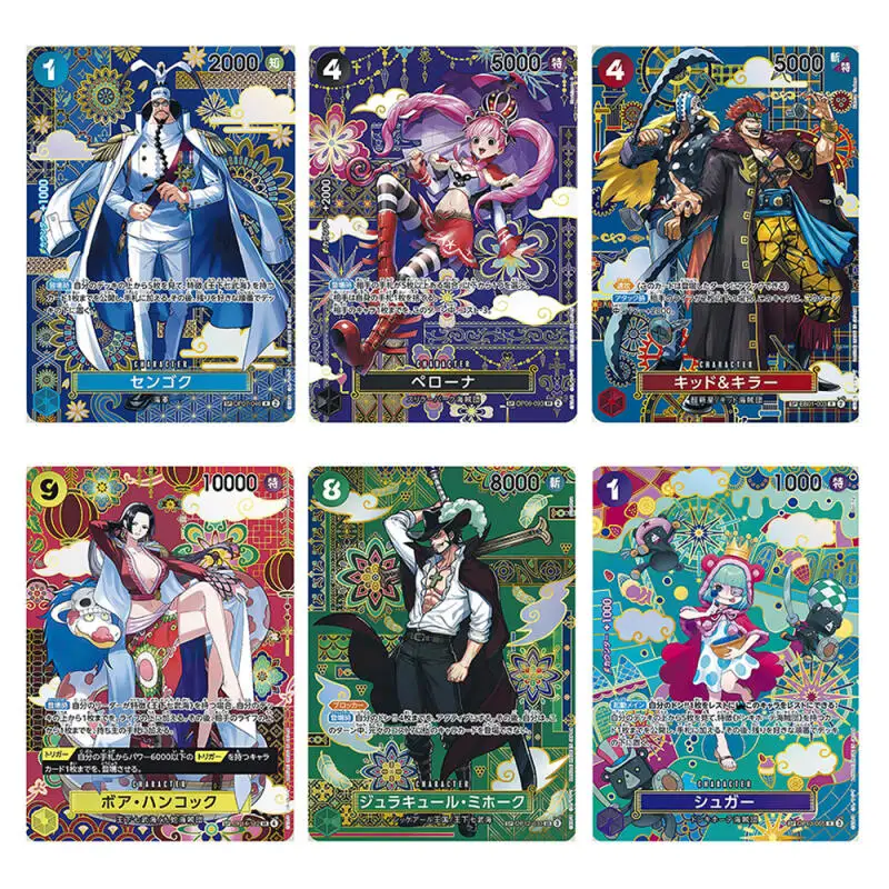 

Набор из 6 шт. (6 шт./компл.) One Piece: Боа Хэнкок, Дракул Михоук – DIY-карточки для самостоятельного изготовления, цветные коллекционные карточки для аниме-игр, подарок-игрушка