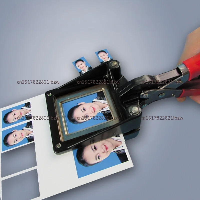 Handheld Photo Cutter ID Photo Punch Cutter  Passport Plier Picture Die Cutter 32x25/35x45/33x48/50x50/32X26mm