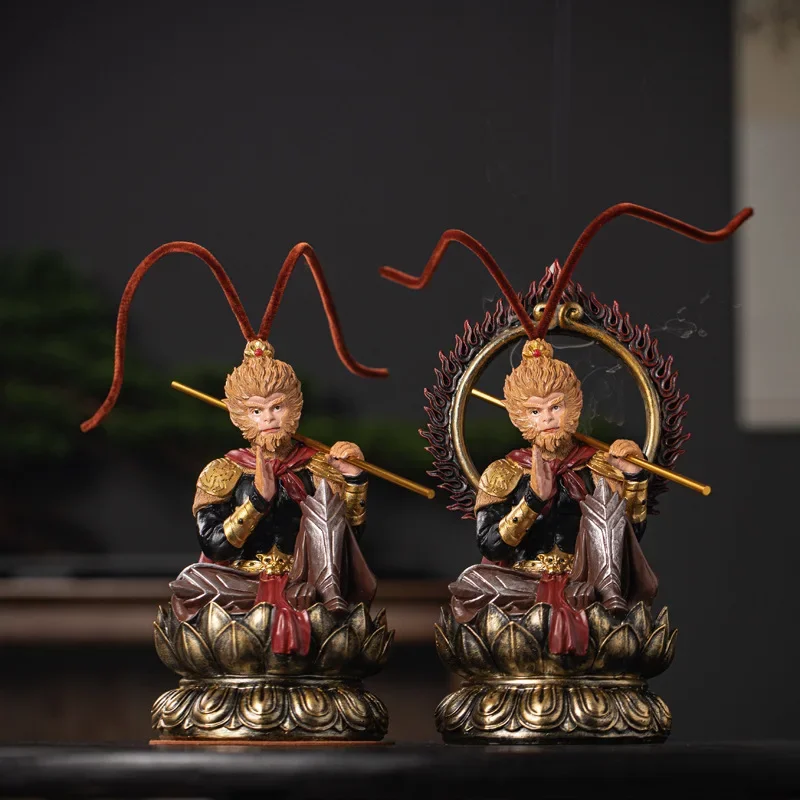 Black Myth Wukong Ornament Statue Living Room Entrance Tabletop Battle Victory Buddha Decoration Figure Crafts