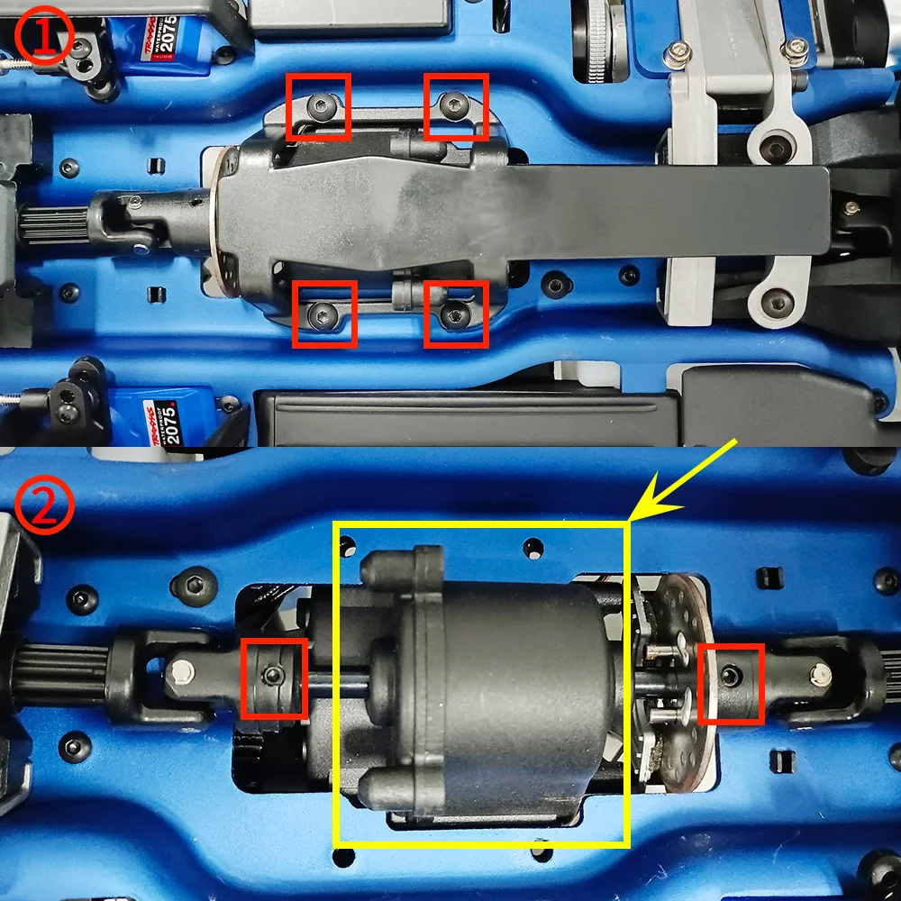 AXSPEED เหล็ก M1 Spur Gear 36 T/38 T/40 T สําหรับ Revo 2.5/3.3 Slayer Pro 1/8 RC รถรถบรรทุกมอนสเตอร์อะไหล่อัพเกรด