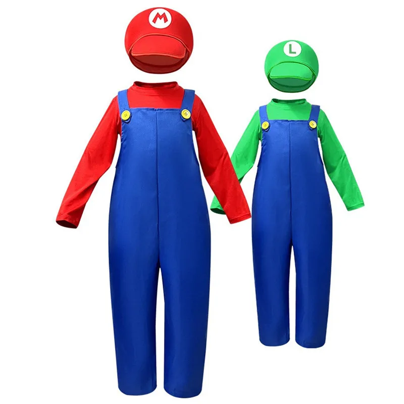 

loween Cosplay Anime Clothing Parent-Child Role Play Mary Six-One Overalls Polyester Fiber 00% Pure E-commerce S