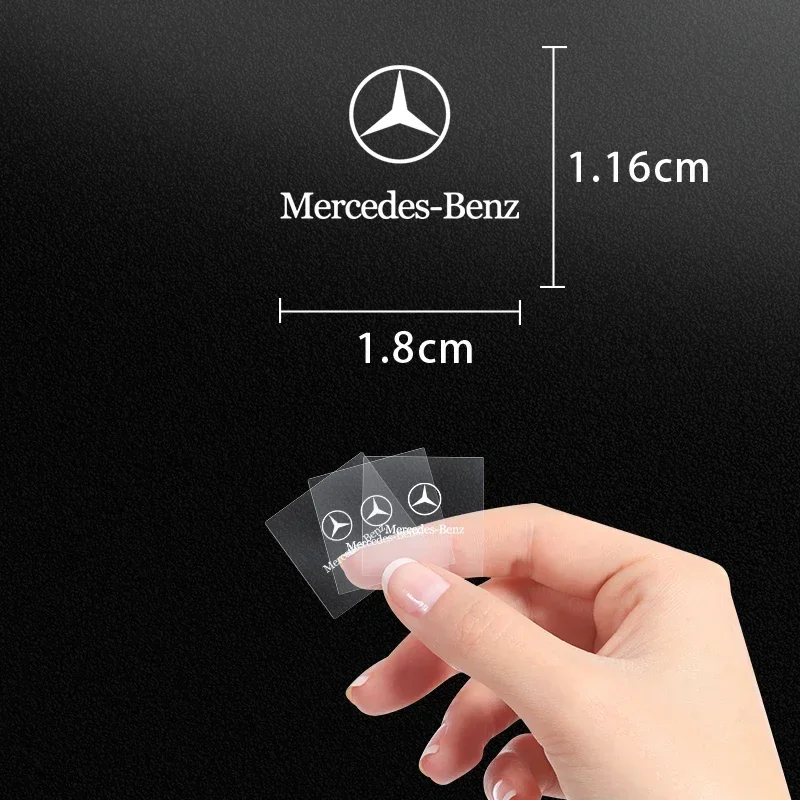 Car Steering Wheel 3D Sticker Decals Emblem Badge Car Styling For Mercedes-Benz W213 W212 W220 W221 W222 W108 W126 W140 W168
