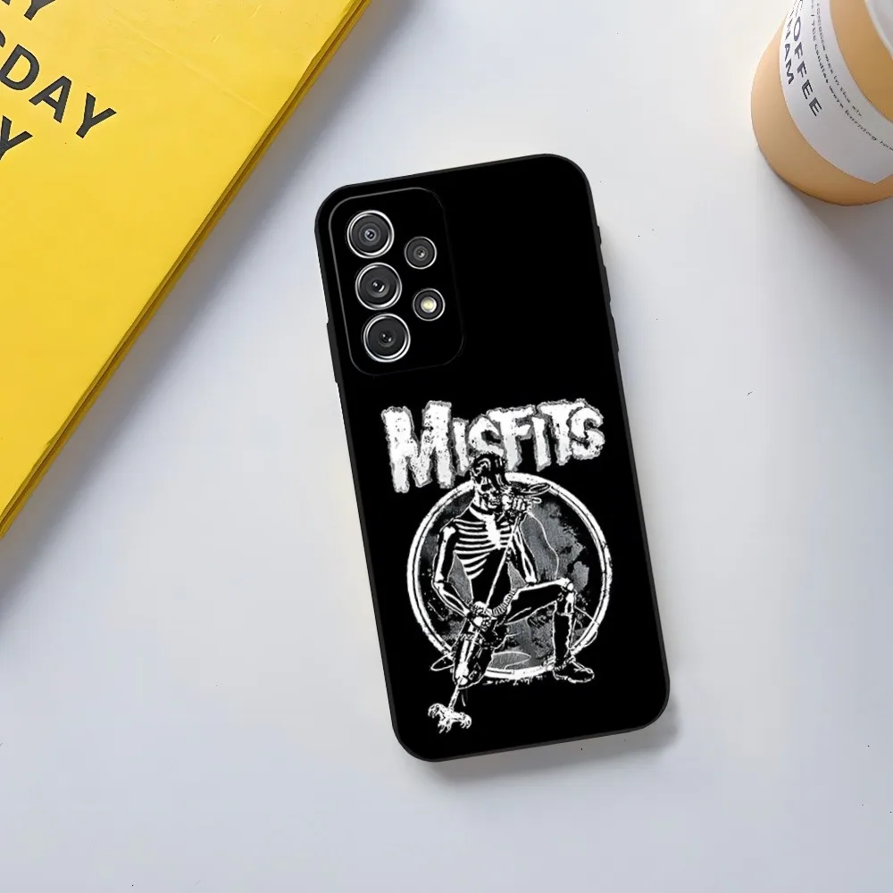 The Misfits Glenn Danzig Phone Case for Samsung Galaxy S23 Ultra S24 S22 S20 Fe S21 Plus A54 A34 A24 A53 M54 Note 20 Cover