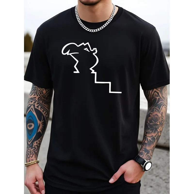 Men'S T-Shirt, New Men'S Summer Short-Sleeve 
