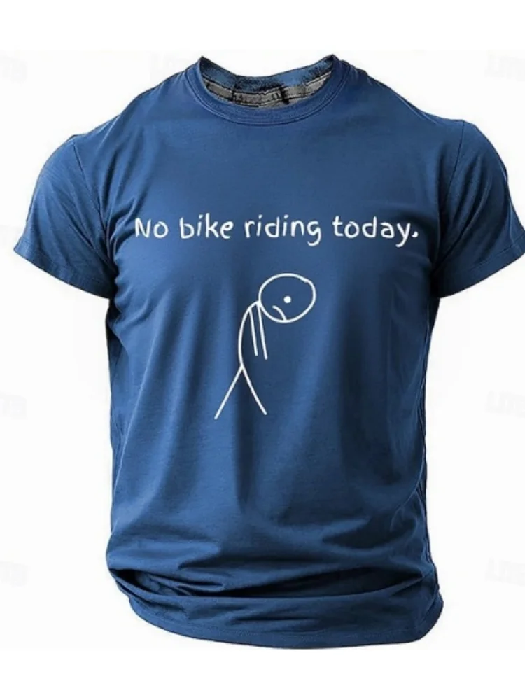 AliExpress NONE 2025 Summer New Men's Sports T Shirt Quick Dry 3D Fun Letter Print Short Sleeve T Shirt Outdoor Training Cycling Short Sleeve