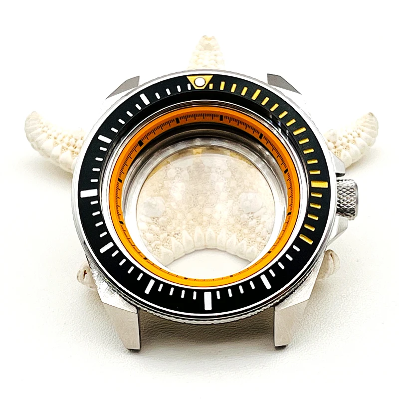 

NH35 Dial Sapphire Glass Seiko Bezel Insert Fits NH35 NH36 Automatic Movement 200M Waterproof King Samurai Series SRPE33K1