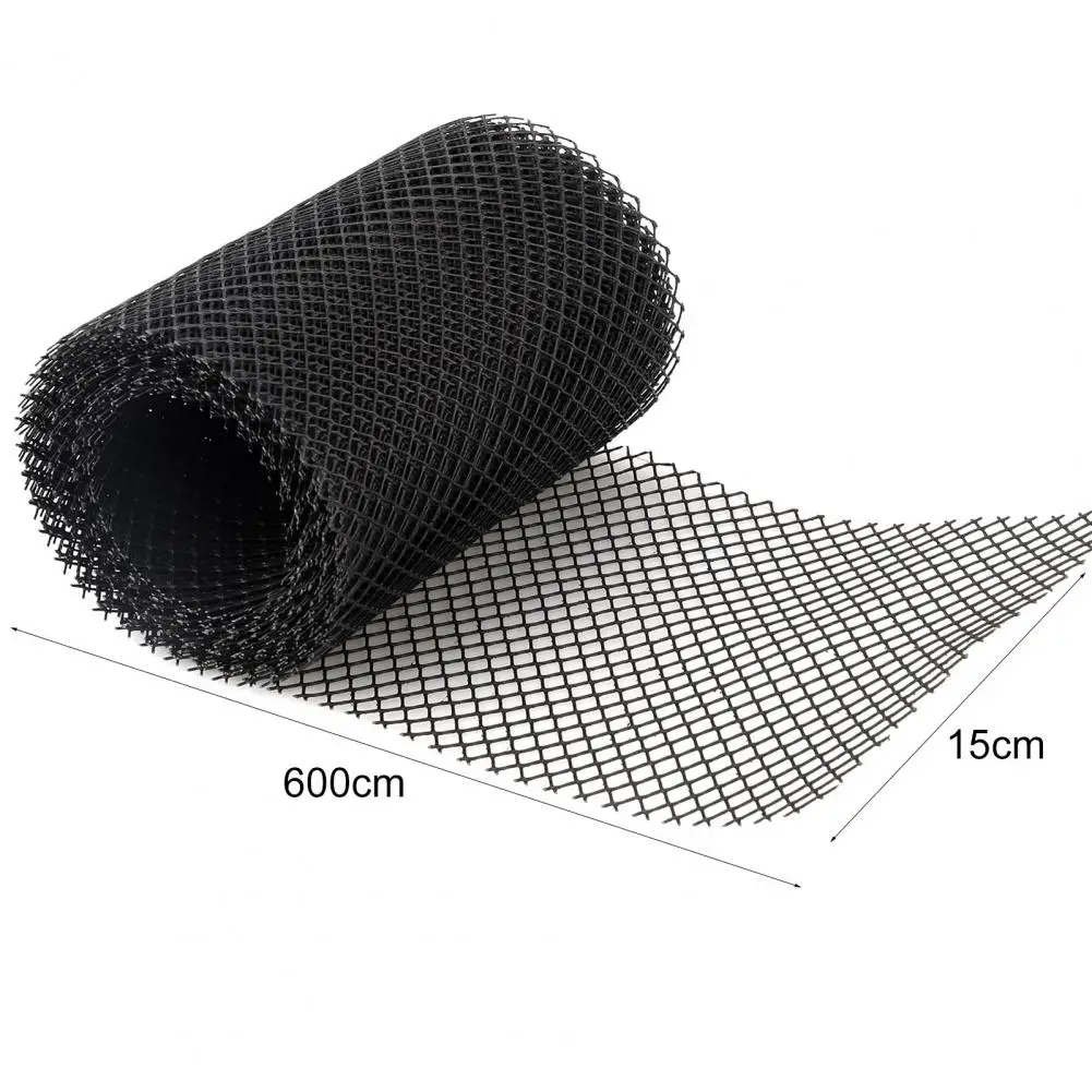 

1 Roll Gutter Mesh Practical Flexible Downspout Netting Cover Leaves Isolation Gutter Guard