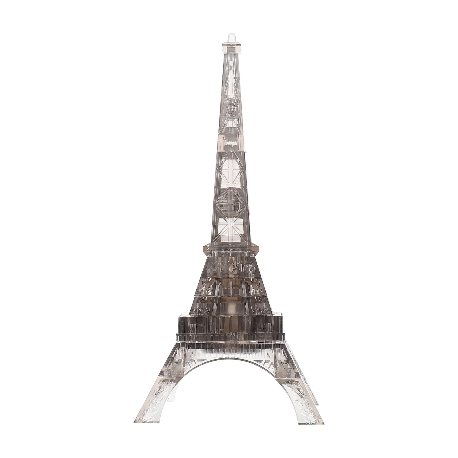 Eiffel Tower Model Brain Teaser Building Blocks 3D Puzzles Transparent Crystal Child