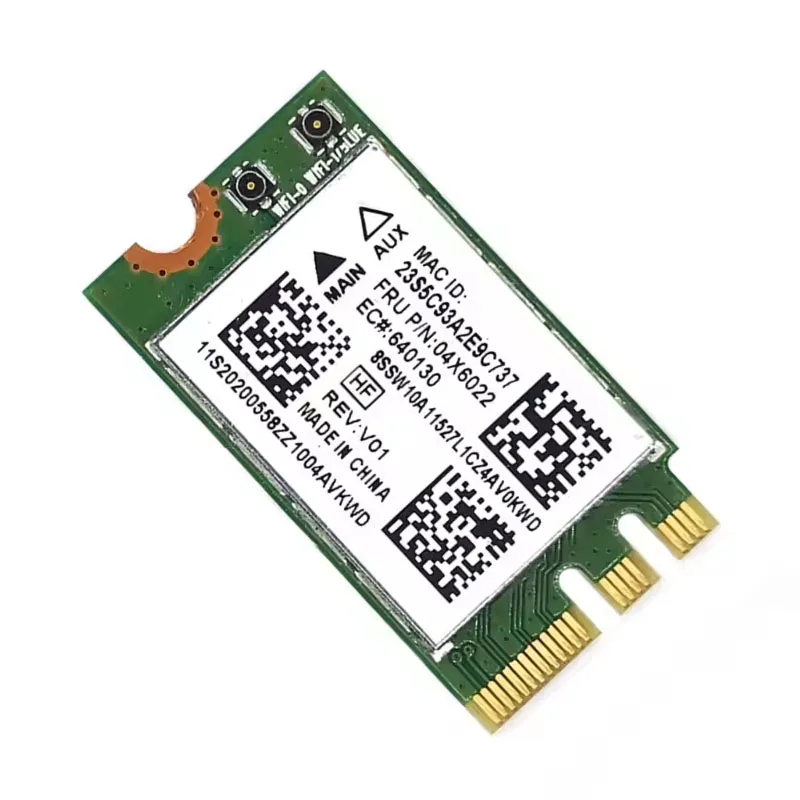 4.0 BT 04X6022 For Lenovo G40 G40-80 Y40-70 G50 B50 Z40 Z50 V1000 NGFF WiFi QCNFA335 Wireless Network Card