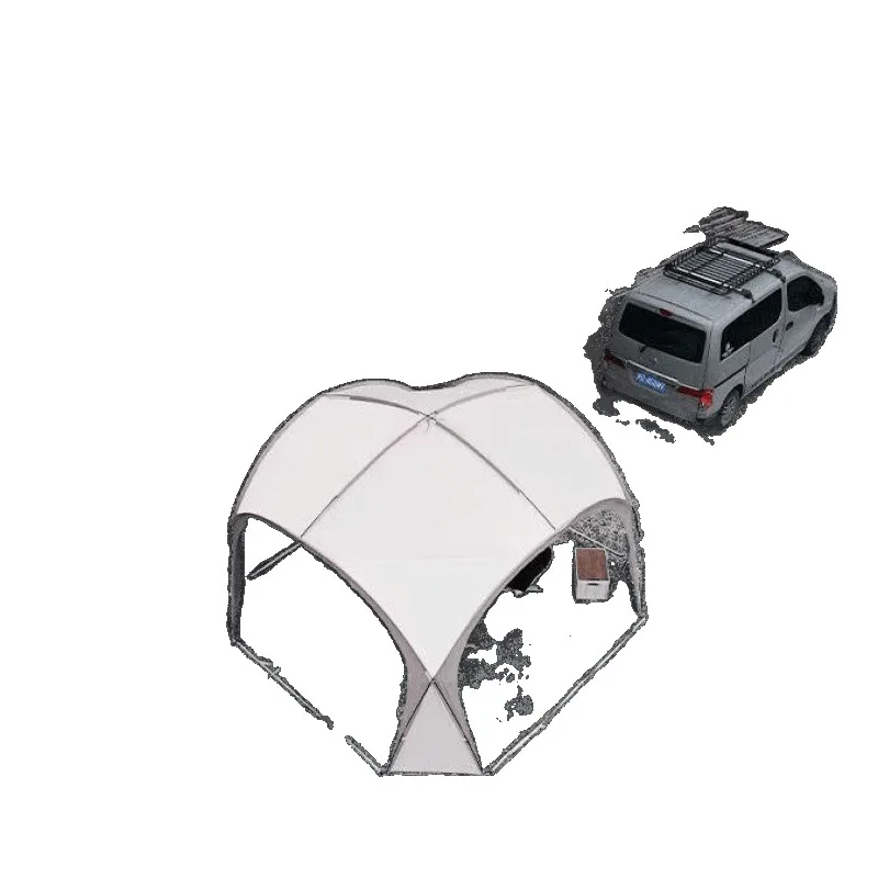 

Large dome canopy tent, sun protection pergola camping spherical park rainproof beach outdoor awning portable