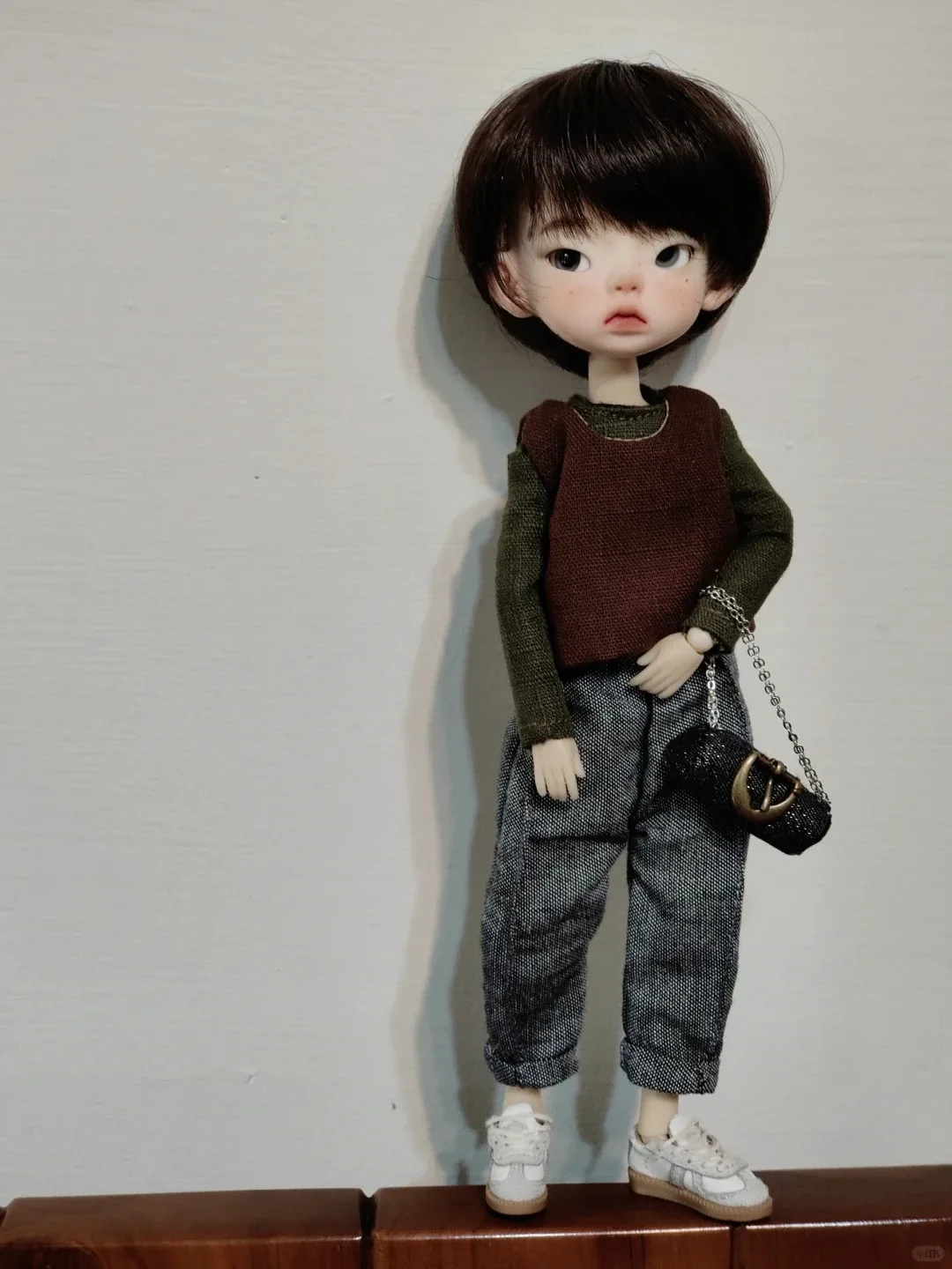 Qbaby 1/6 BJD Meng Doll 25cm Big Head Cute Fashion Makeup Articulated Joints - in Stock Fast Shipping with Free Gifts - Image 3