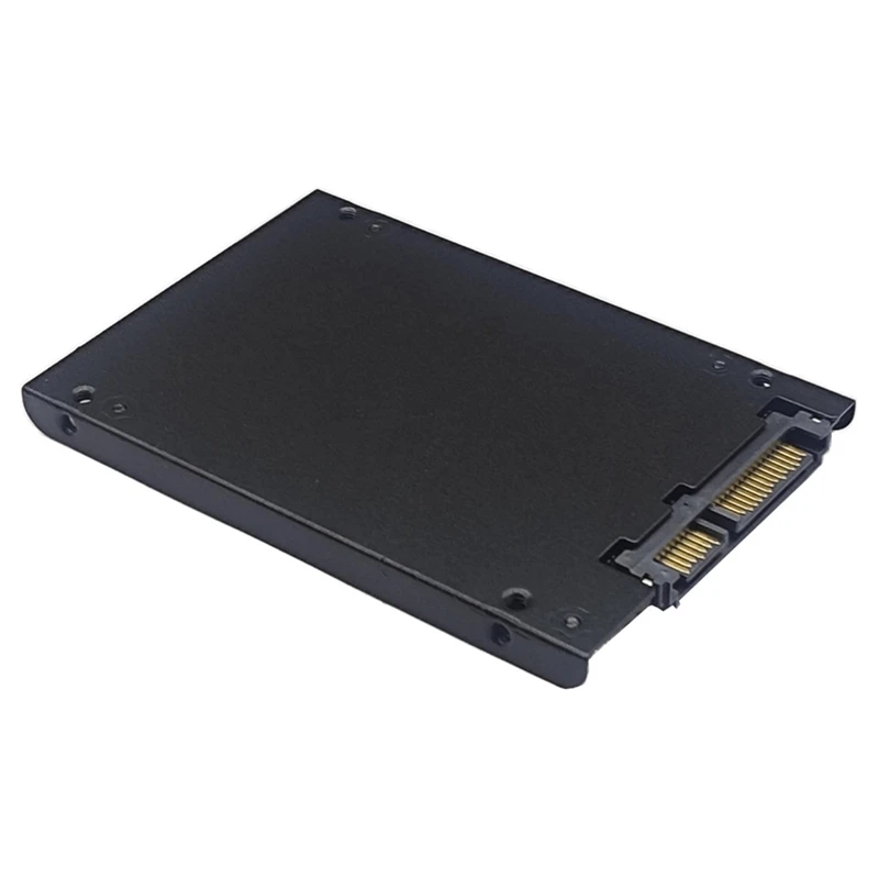 Top-SSD Case Enclosure M2 SATA + MSATA To SATA3.0 6Gb Adapter Riser Card Board With Metal Socket Support M.2 SATA SSD MSATA