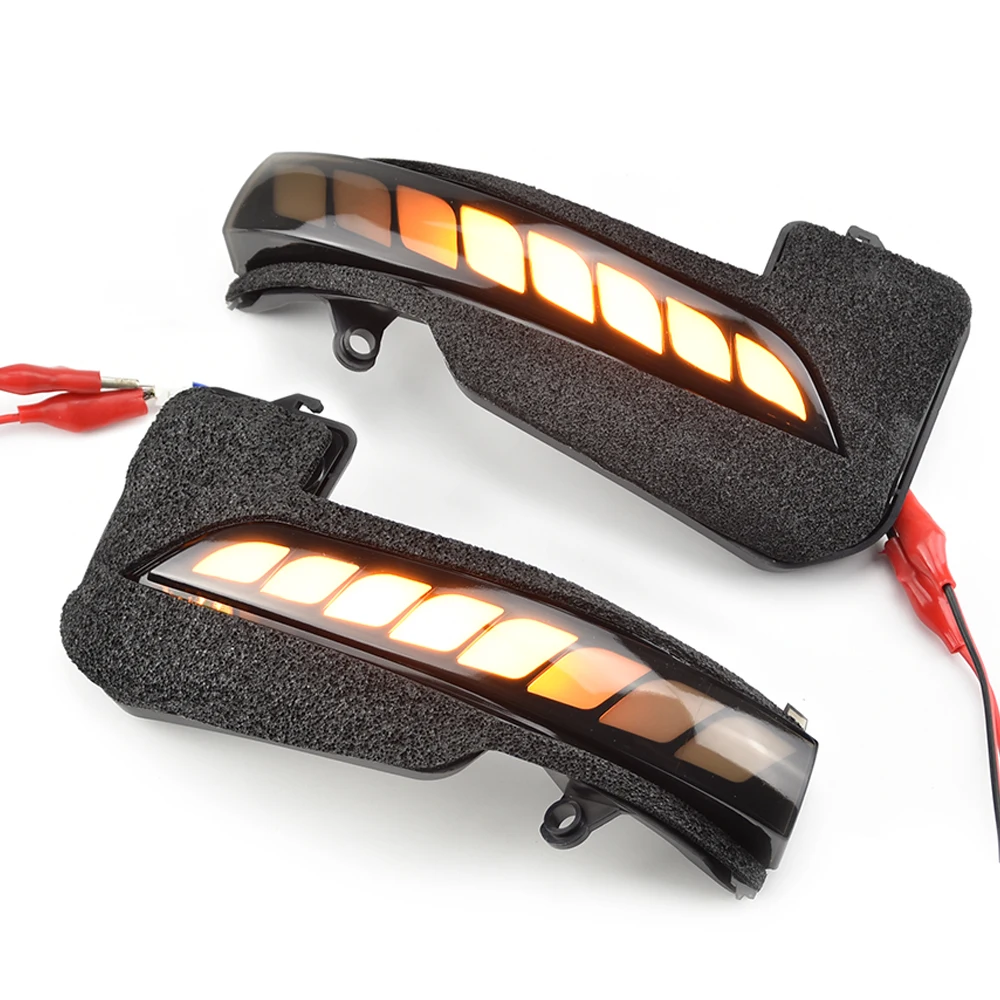 2Pcs For Toyota Fortuner AN150 AN160 2016 2017 2018 2019 2020 2021 Dynamic LED Blinker Indicator Sequential Turn Signal Light
