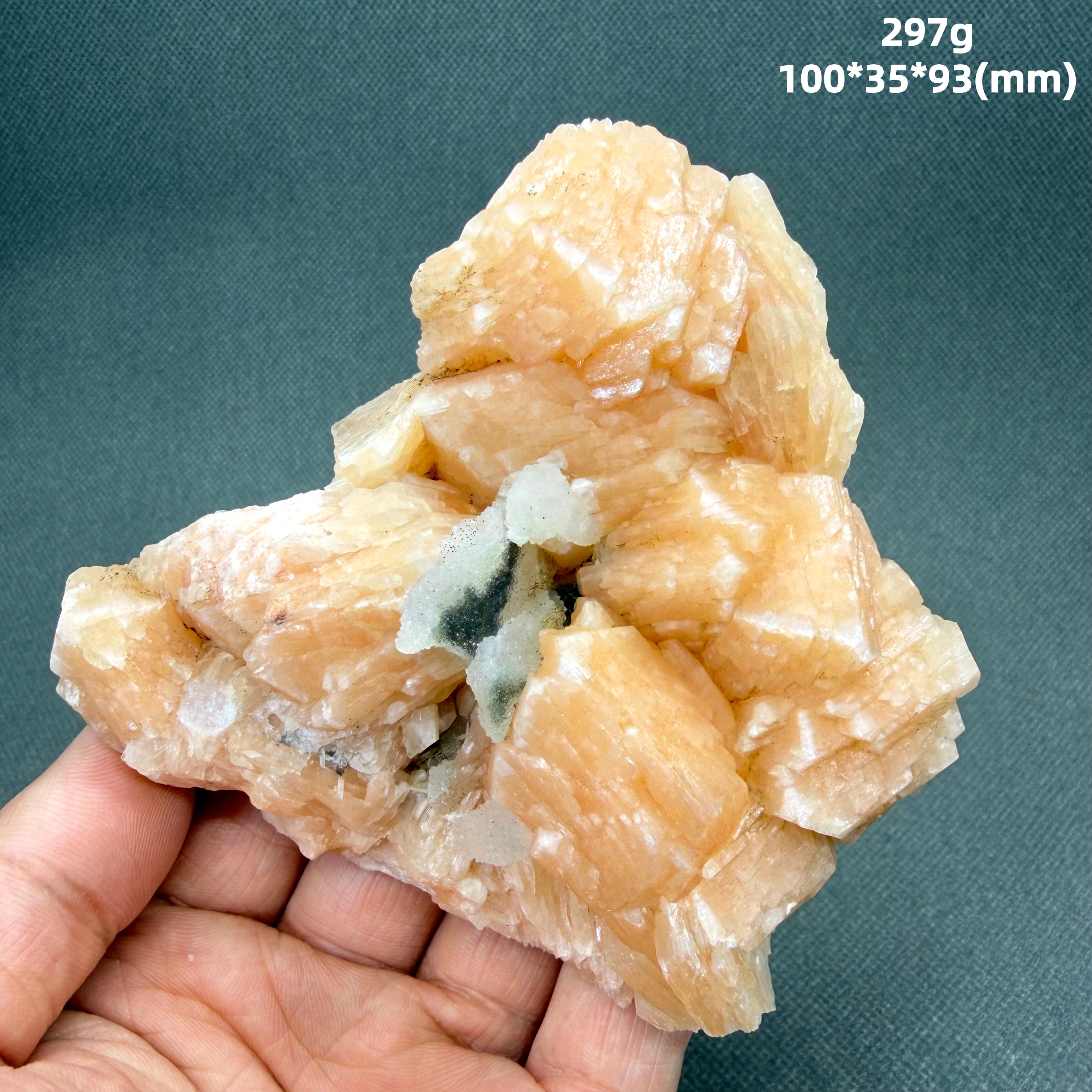 Natural Apophyllite with Zeolite symbiosis Crystal Cluster Flower Mineral Specimen India