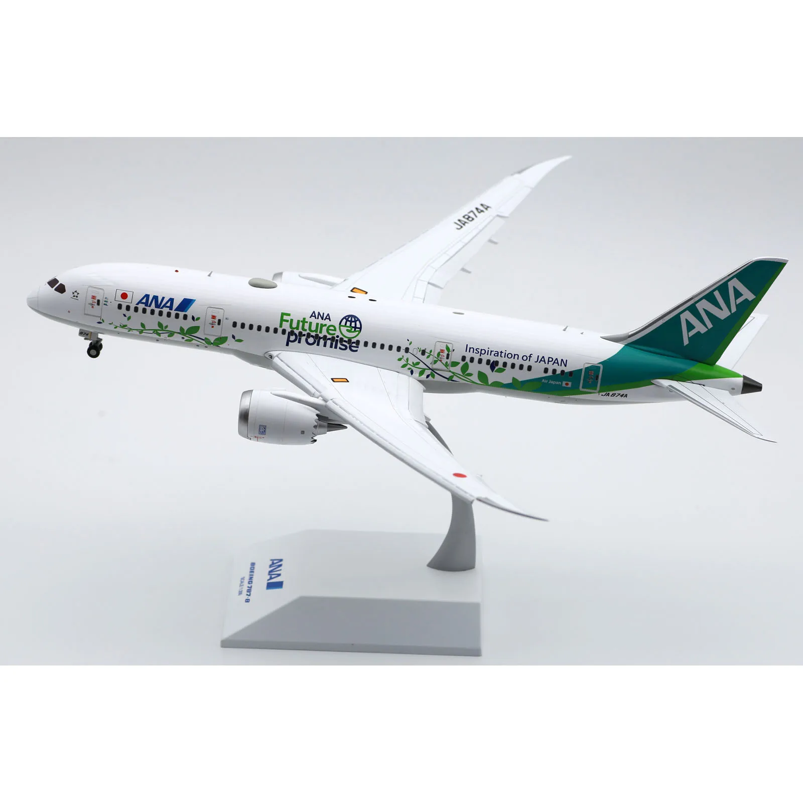 

SA2035A Alloy Collectible Plane Gift JC Wings 1:200 All Nippon Airways ANA Boeing 787-8 Diecast Aircraft Model JA874A Flaps Down