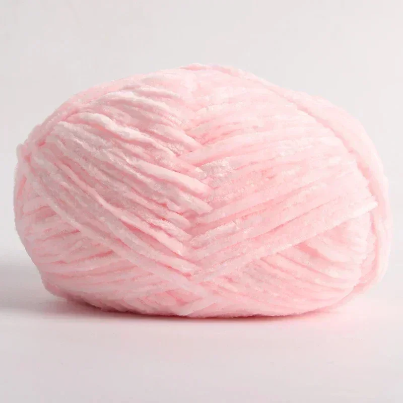Soft Chenille Yarn 100g for Crafting Projects