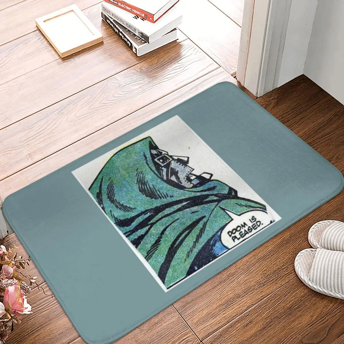 

Mf Doom Non-slip Doormat Floor Mat Antiwear Carpet Rug for Kitchen Entrance Home Bedroom Footpad Mats