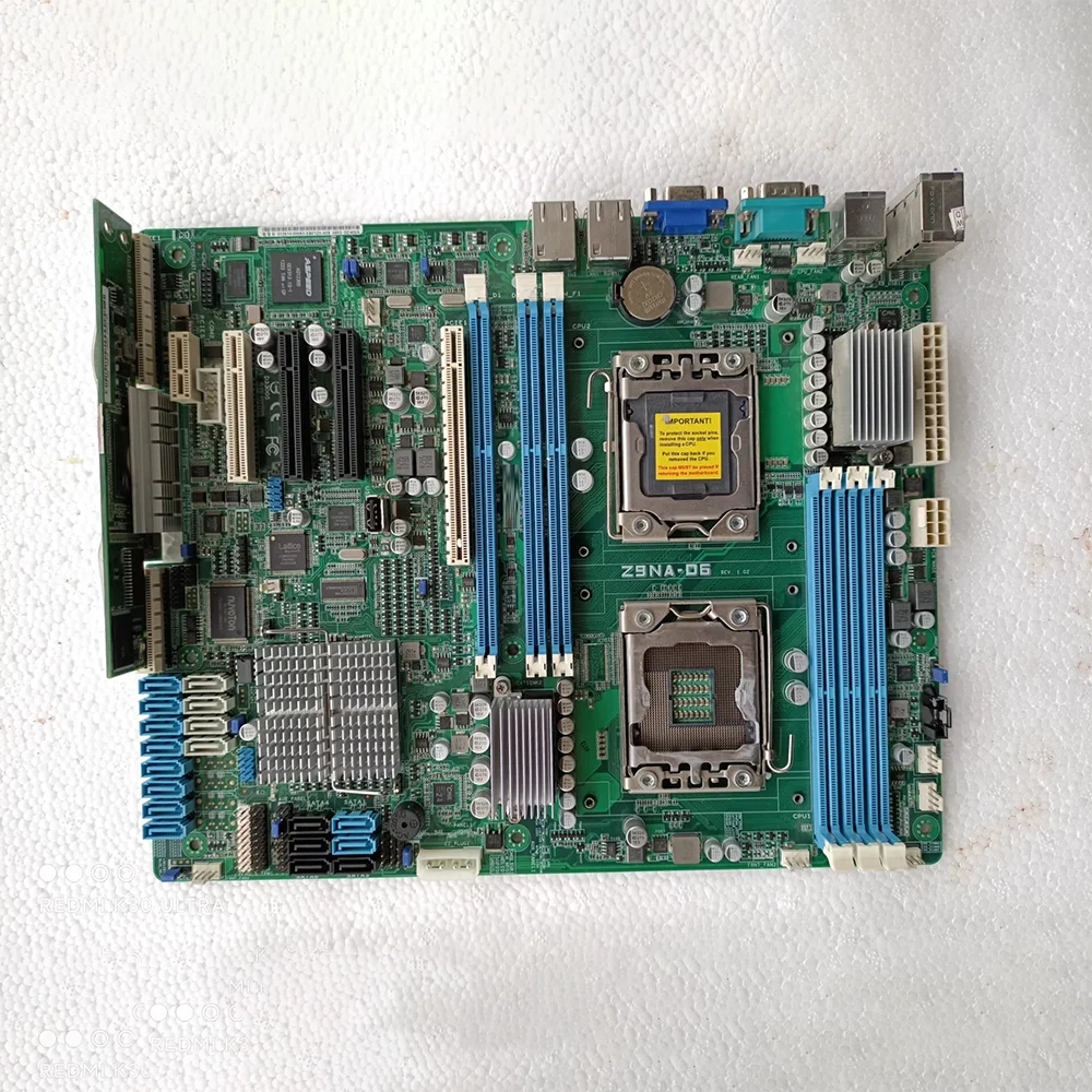 Original For A-s-u-s Z9NA-D6 Z9NA-D6C LGA 1356 Dual Channel Server Motherboard