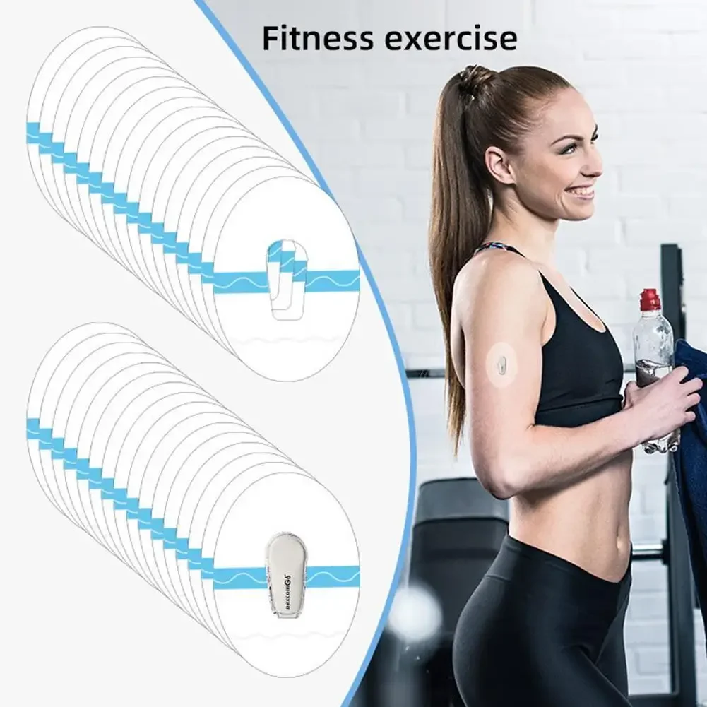 10/20/30 pz doccia Patch impermeabile sensore di lunga durata copre Overpatch protezione continua del Monitor del glucosio per Dexcom G6