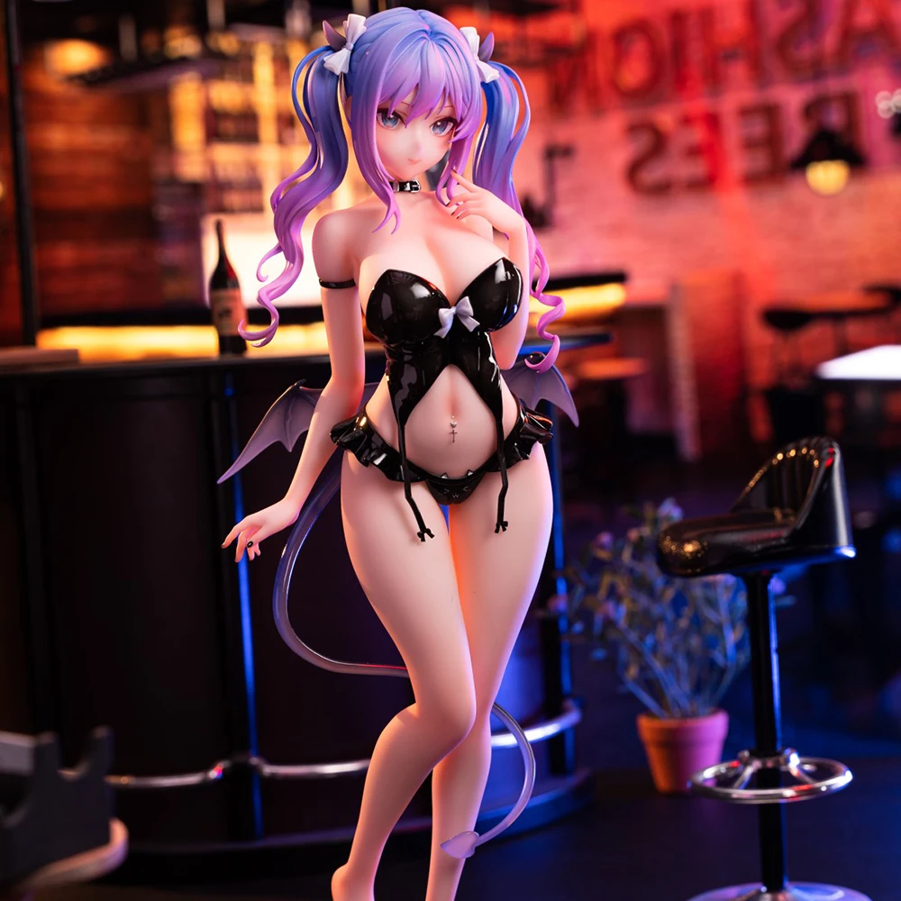 

Коллекционная аниме-фигурка Little Succubus Momoko-chan 28 см - настольное украшение для позы стоячи для фанатов