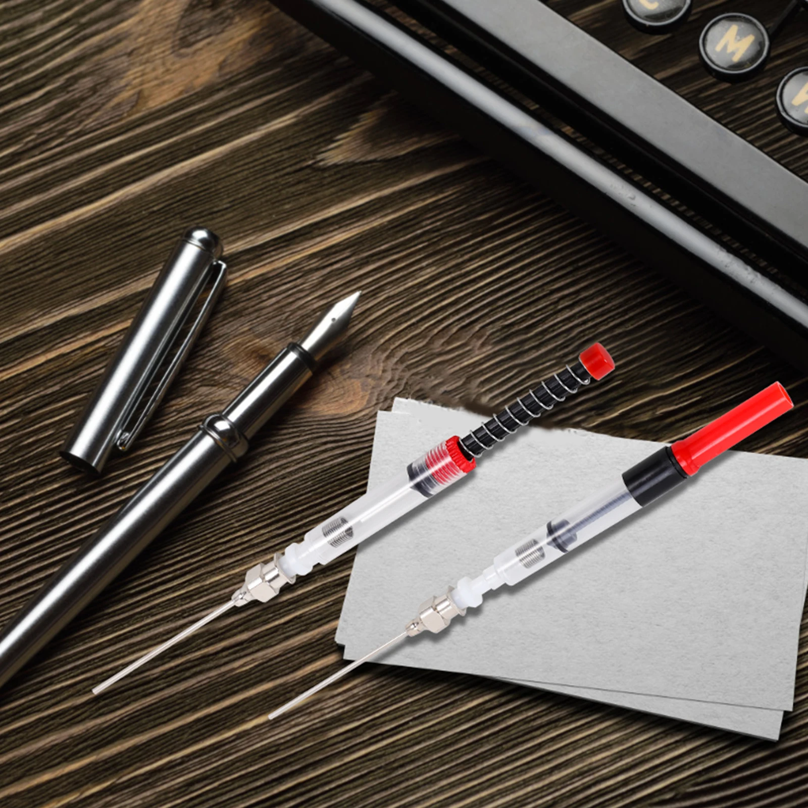 

6 шт., инструмент для поглощения чернил с улучшенным впитывающим корпусом, многоразовый конвертер чернил для плавного письма