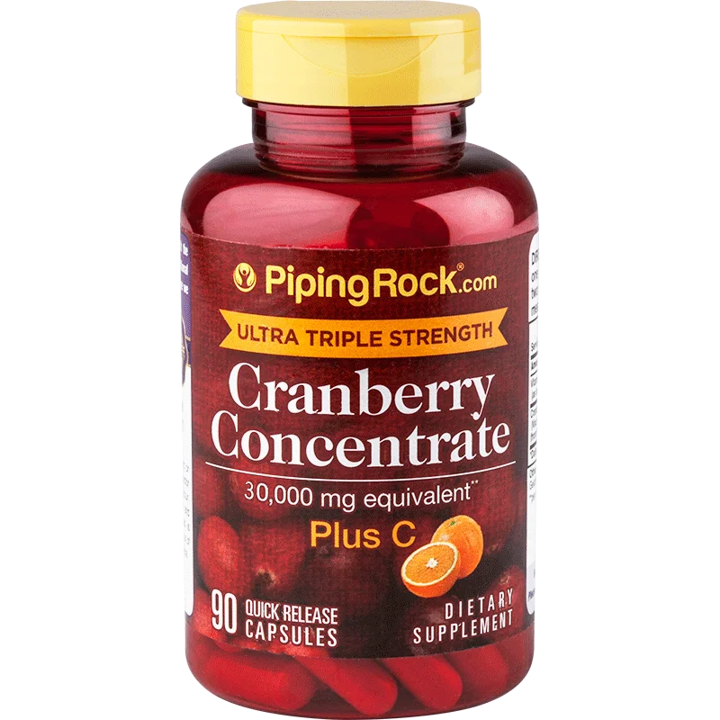 

Cranberry Extract Supplement - Urinary Tract Health Capsules To Boost Immunity