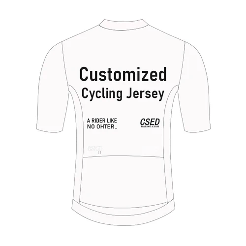 Imagen 2 del producto Jersey de ciclismo personalizado de alta calidad para hombres y mujeres, ropa de bicicleta ajustada